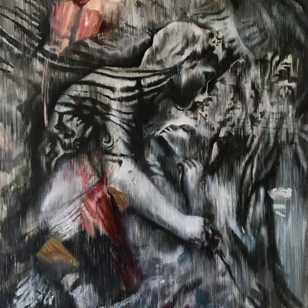 Ruina Animae - 100x100 cm acrylic on canvas